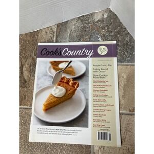 Cooks Country Magazine October November 2014 Maple Syrup Pie Turkey Breast